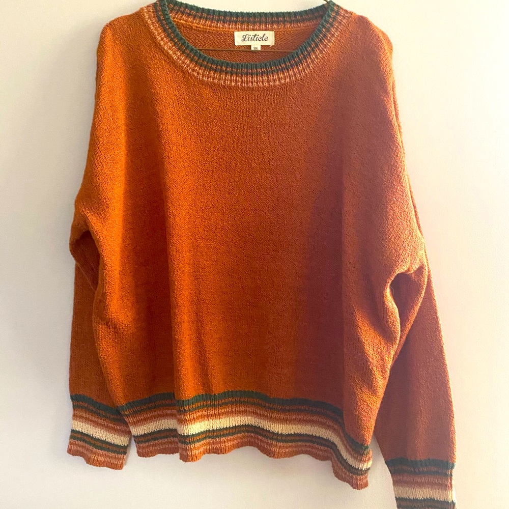 Boutique style crew neck sweater